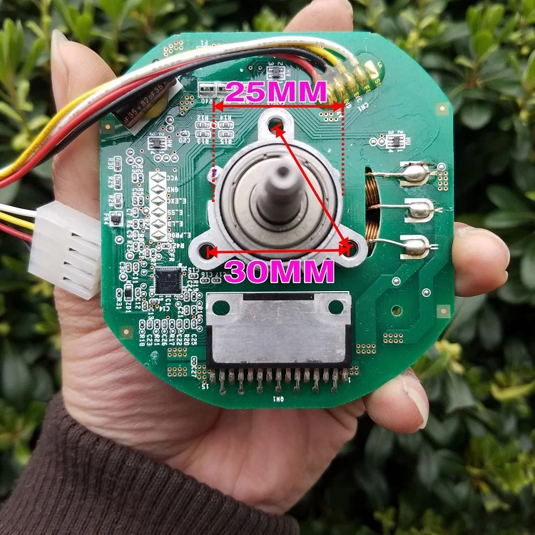 DC6V-24V внешний ротор Встроенный привод бесщеточный Серводвигатель высокомощный генератор бесшумный высокий крутящий момент