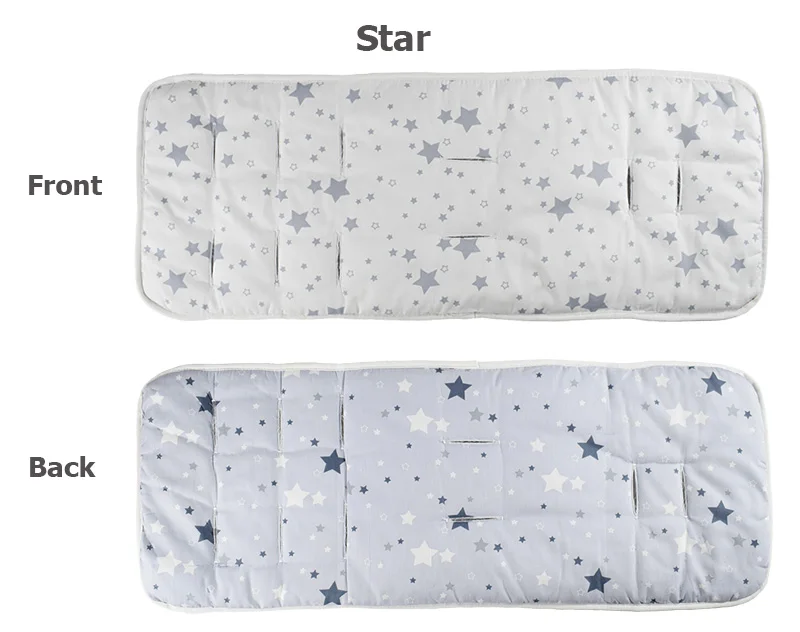 Лидер продаж хлопок детское yoya Коляска Подушка сиденья для младенцев с принтом пеленки матрасик для пеленания унисекс матрас для коляски Коляска Accessoriies