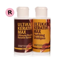 for resistant hair 12 100ml brazilian keratin hair treatment 100ml purifying shampoo straightening smooth hair free shipping
