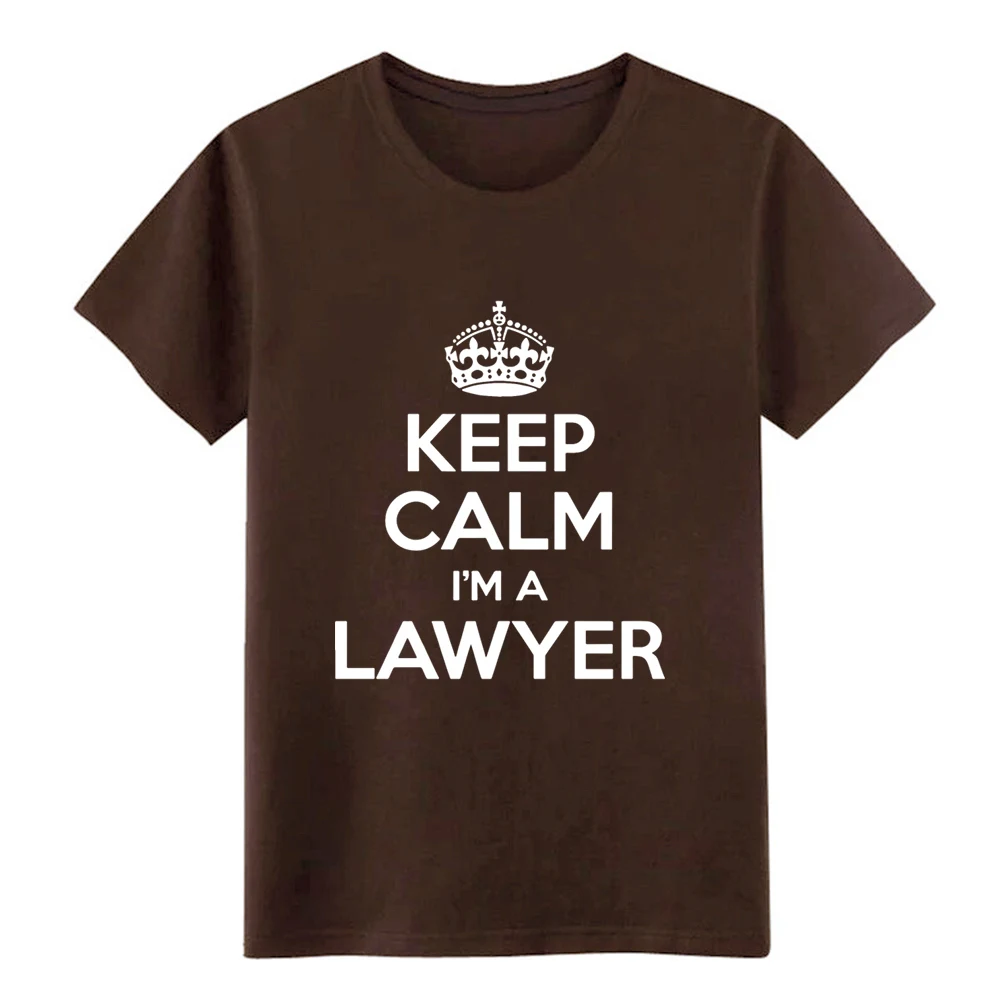 Keep Calm I&amp#39m a Lawyer Solicitor Law Student t shirt Customize cotton O-Neck Costume Graphic Funny Casual Kawaii | Мужская