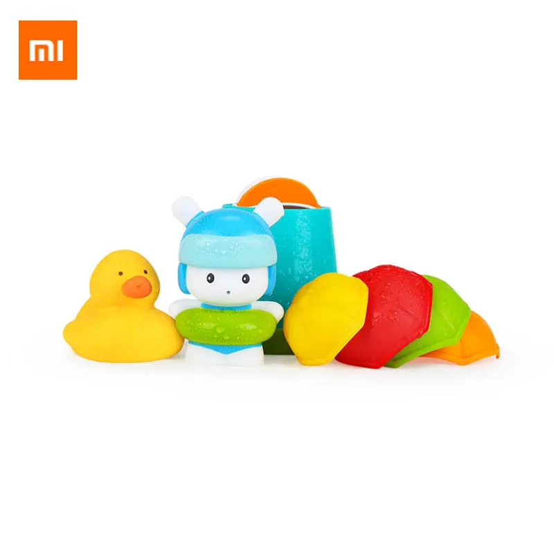 Новый набор игрушек Xiaomi Mijia Mitu Hape Happy Play 6 шт. цветной детский для душа