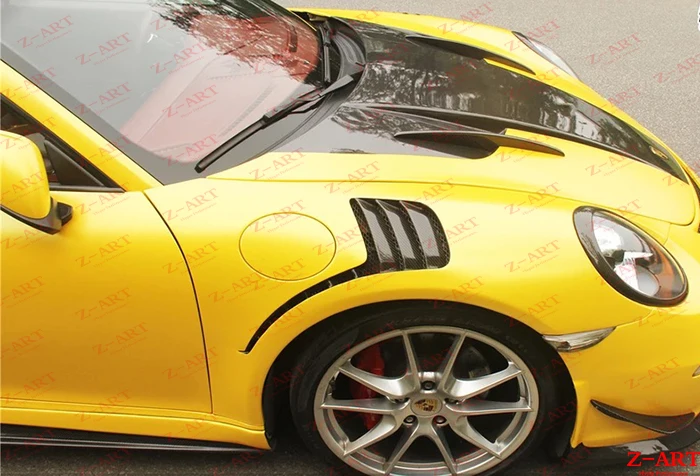 Z-ART TEMPUS передний капот для Porsche 911 углеродное волокно передняя крышка багажника 991