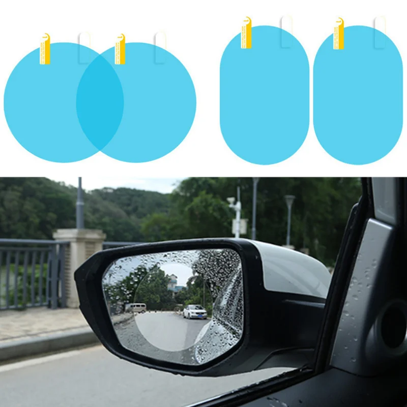 Автомобильная непромокаемая зеркальная защитная пленка заднего вида
