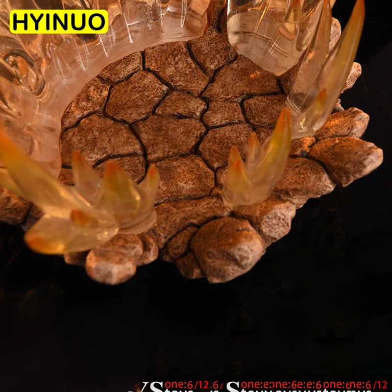

1/6 And 1/12 Scale Action Figure Lava Landslide Crack Platform Display Fit Man Body Toy for 12" Action Figure Show Display