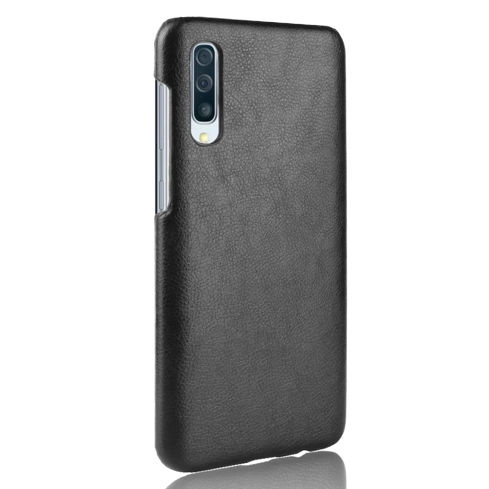 Чехол для Samsung Galaxy A70 чехол из искусственной кожи с личи и рисунком A 70 A705F A705