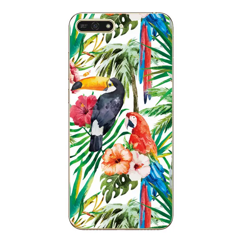 Cute Animal Patterned Case For Huawei Honor 7A Silicone Soft Y6 2018 Protector Shell Back Cover Fundas Capa |