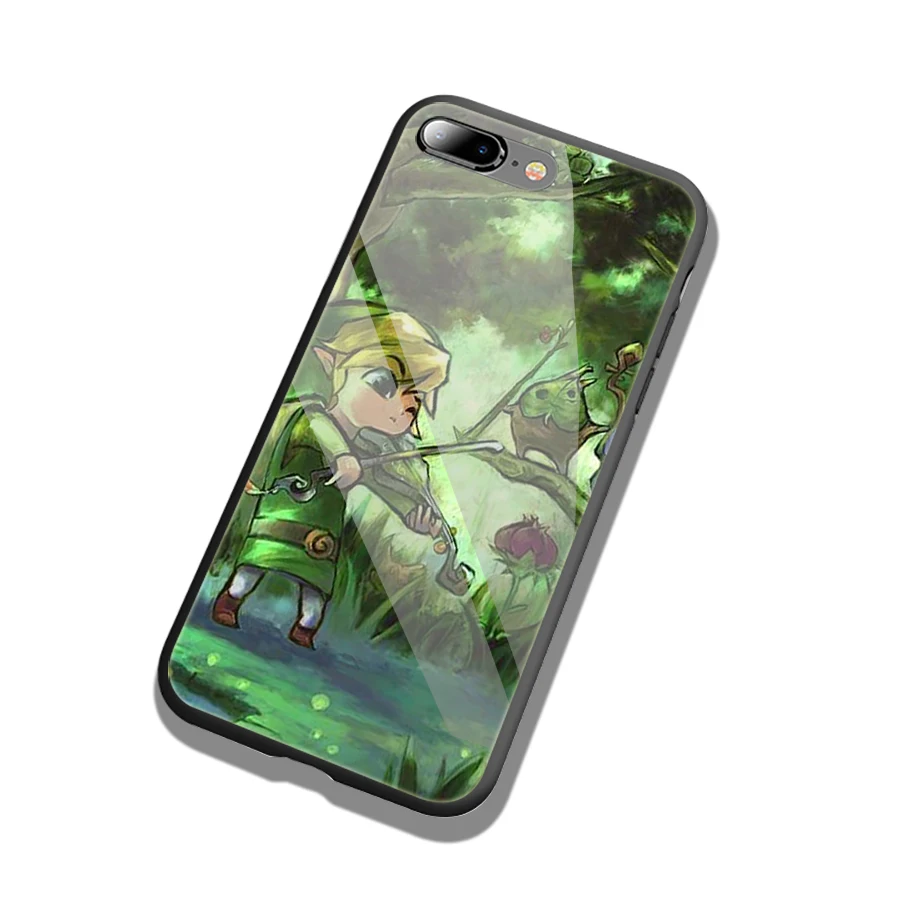 Мягкий чехол Lavaza Legend of Zelda из закаленного стекла для Apple iPhone 6 6 S 7 8 Plus 5 5S SE X XS MAX XR TPU