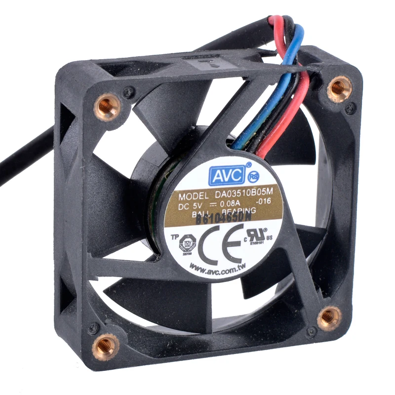 Революция в системах охлаждения DA03510B05M 3 5 cm 3510 35x35x10mm 5V 0.08A трехпроводный двойной