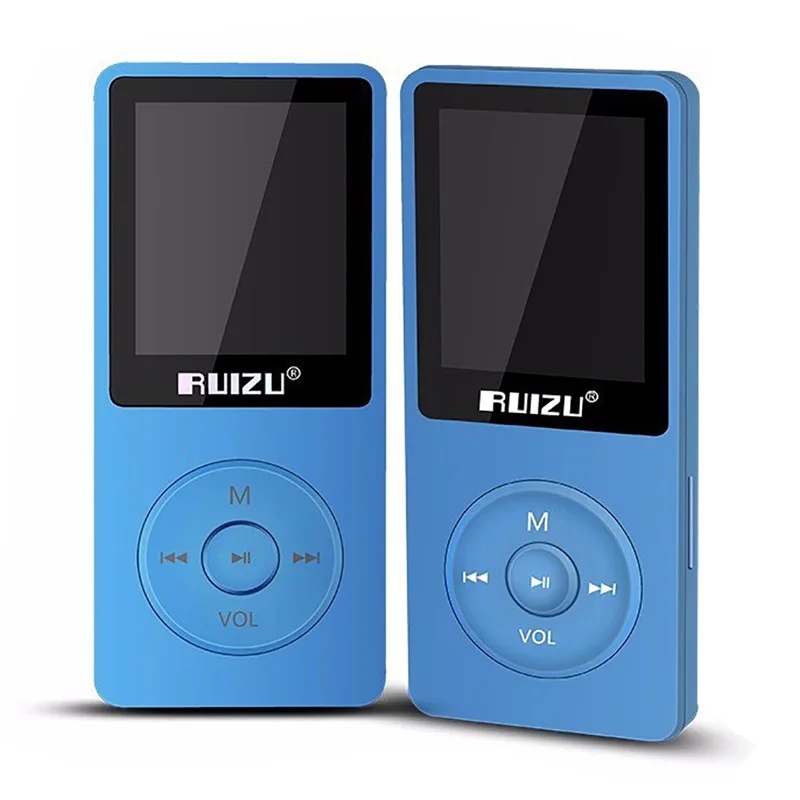 Оригинальный MP3 плеер ruizu x02 8 ГБ/16 ГБ с 1 дюймовым экраном мини музыкальный может