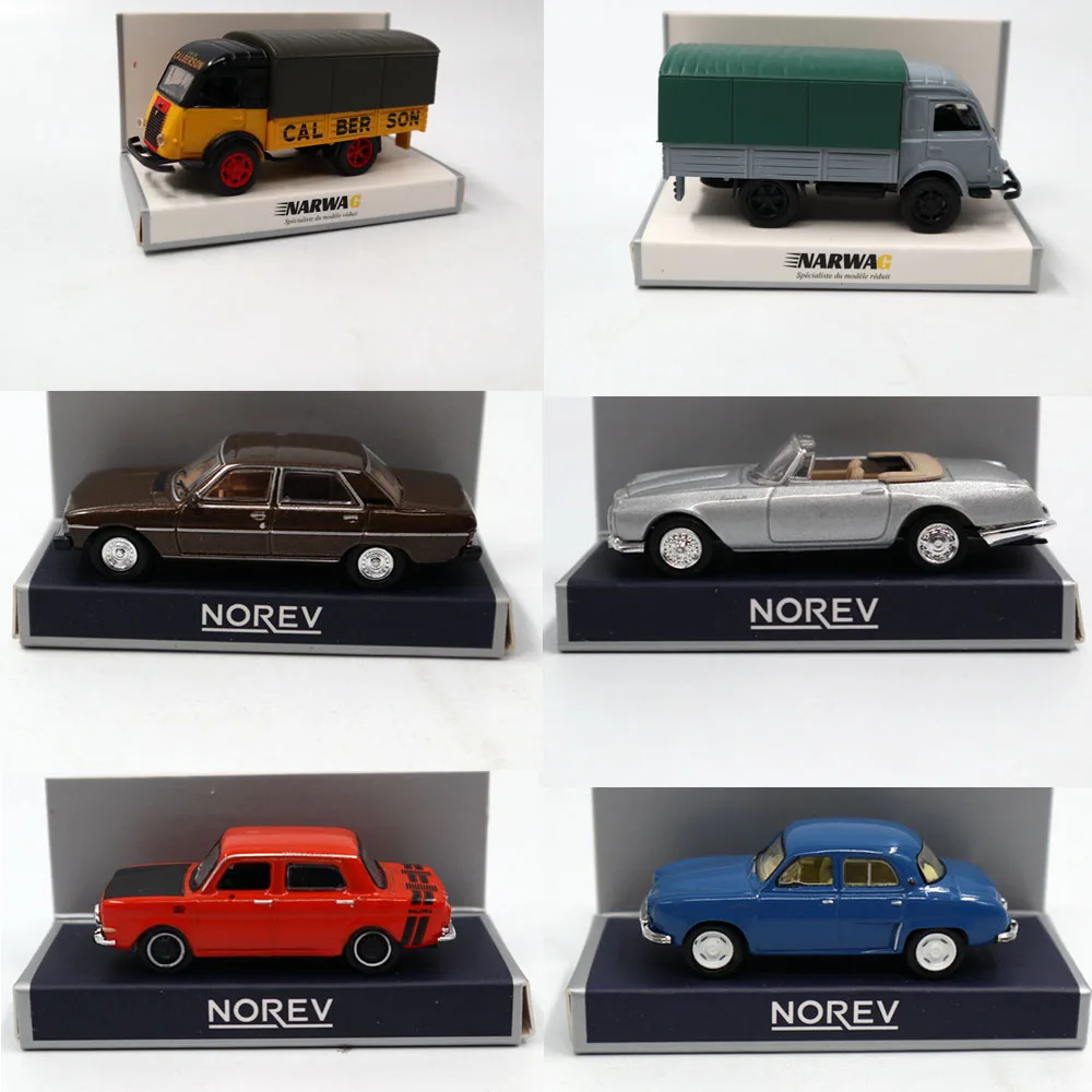 1/87 HO Масштаб Norev Renault Galion PEUGEOT Simca Citroen FACEL Vega III модели литые игрушки автомобиль