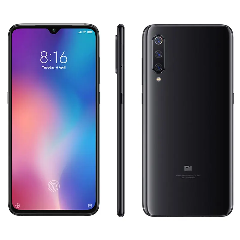 Глобальная версия Xiaomi mi 9 6GB 128GB Snapdragon 855 48MP тройная камера AMOLED мобильный телефон