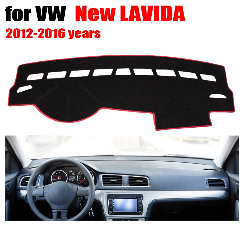 Чехлы для приборной панели автомобиля коврик VOLKSWAGEN VW New LAVIDA 2012 2016 левый