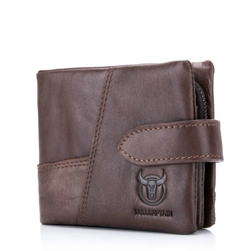 

Brand Short Men Wallets Genuine Leather Male Purse Card Holder Wallet Fashion Man Hasp Wallet Man Coin Bags