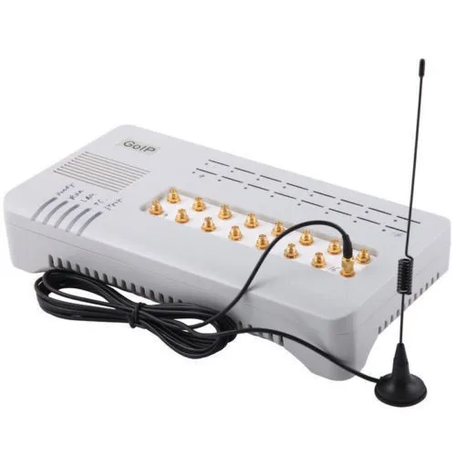 GOIP 16 диапазона квада GSM VOIP шлюз для 16ти канального видеорегистратора Поддержка