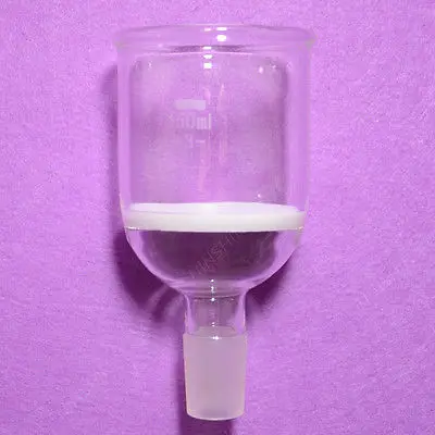 Glass Buchner Funnel 150ML 24/29 Ground Joint Laboratory Glassware | Канцтовары для офиса и дома