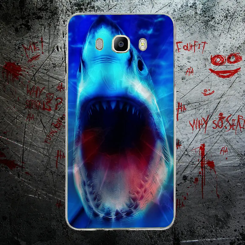 Shark Animal Soft TPU Silicone Mobile Phone Cases Bags For Samsung Galaxy J1 J2 J3 J5 J7 A3 A5 A7 2016 2017 Shell Coque Cover | Мобильные