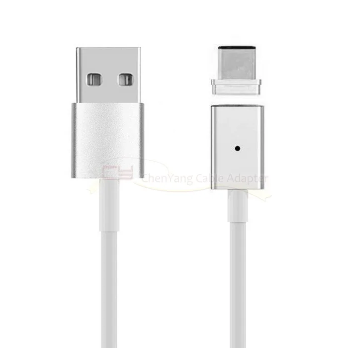USB C Type к Мужской Магнитный зарядный кабель для сотового телефона и планшета