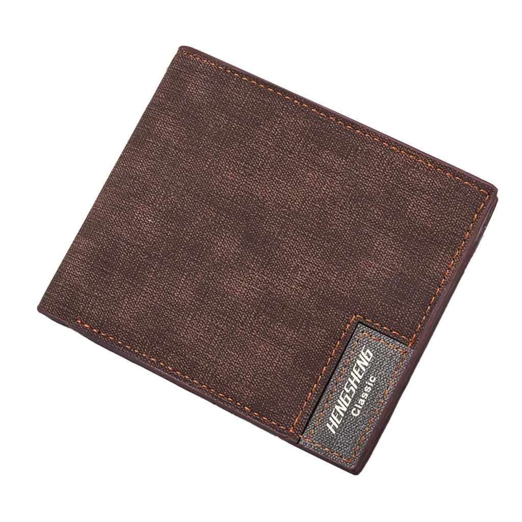 Женский кошелек Мужской винтажный клатч тонкие кошельки тонкий для денег