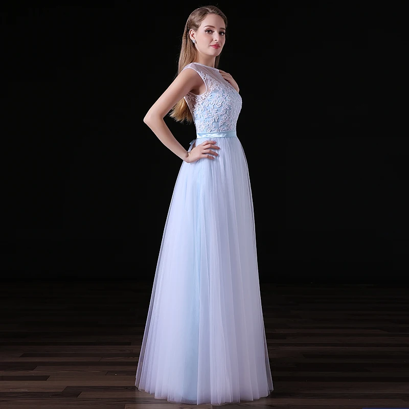 Forevergracedress дешевые Иллюзия шеи платье подружки невесты Новое поступление Кружева