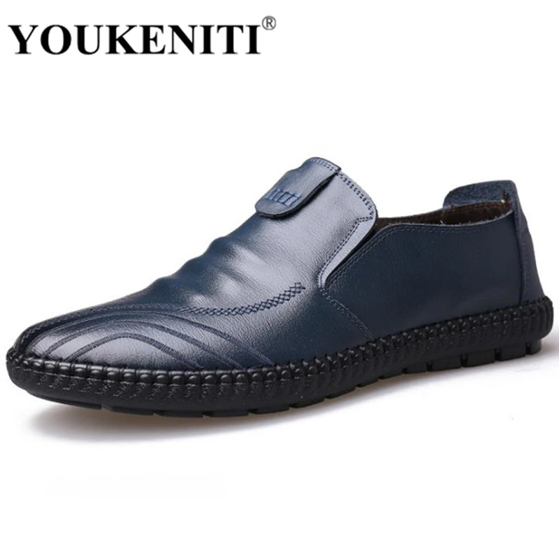 Men Shoes 2018 NEW Loafers Genuine Leather Spring Autumn Winter Men's Flats Low Man Casual Sapatos Tenis Masculino | Обувь