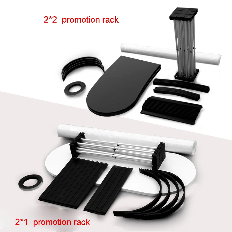 

Pull Net Promotional Outdoor Advertising Poster Banner Display Rack Aluminum Pole Portable Folding Poster Frame Floor Stand Desk