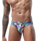 Новые Купальники, мужские плавки, пляжный купальник с леопардовым принтом, пляжная одежда с низкой талией, шорты, купальный костюм, трусы, бикини 109