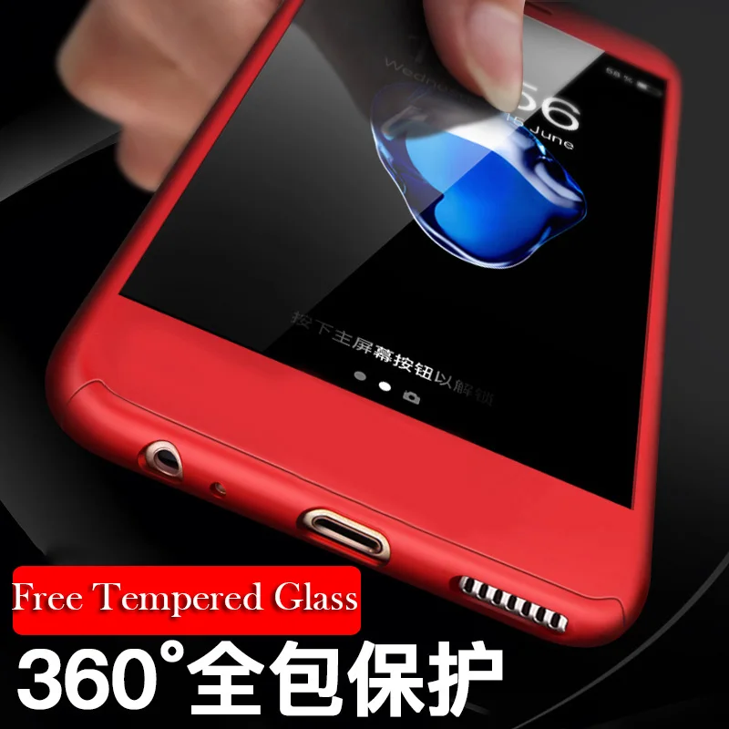 GXE Degree Protection Shockproof Back Covers For Huawei Nova2 Cases Hard PC Full Body Phone Case HUAWEI Nova 2 Plus Bags |