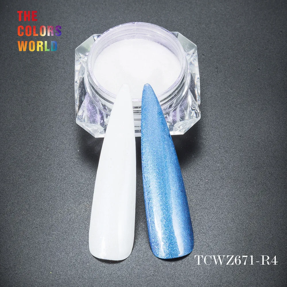 

TCWZ671-R4, трехмерный мерцающий бриллиант, светло-фиолетовый цвет, перламутровый порошок, меняющий цвет, магия для дизайна ногтей или других