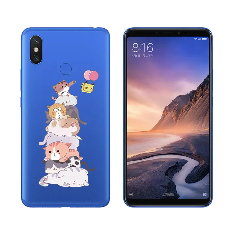 Чехол Arvin для Xiaomi Max 3 силиконовый мягкий чехол из ТПУ с узором A2 умный защитный