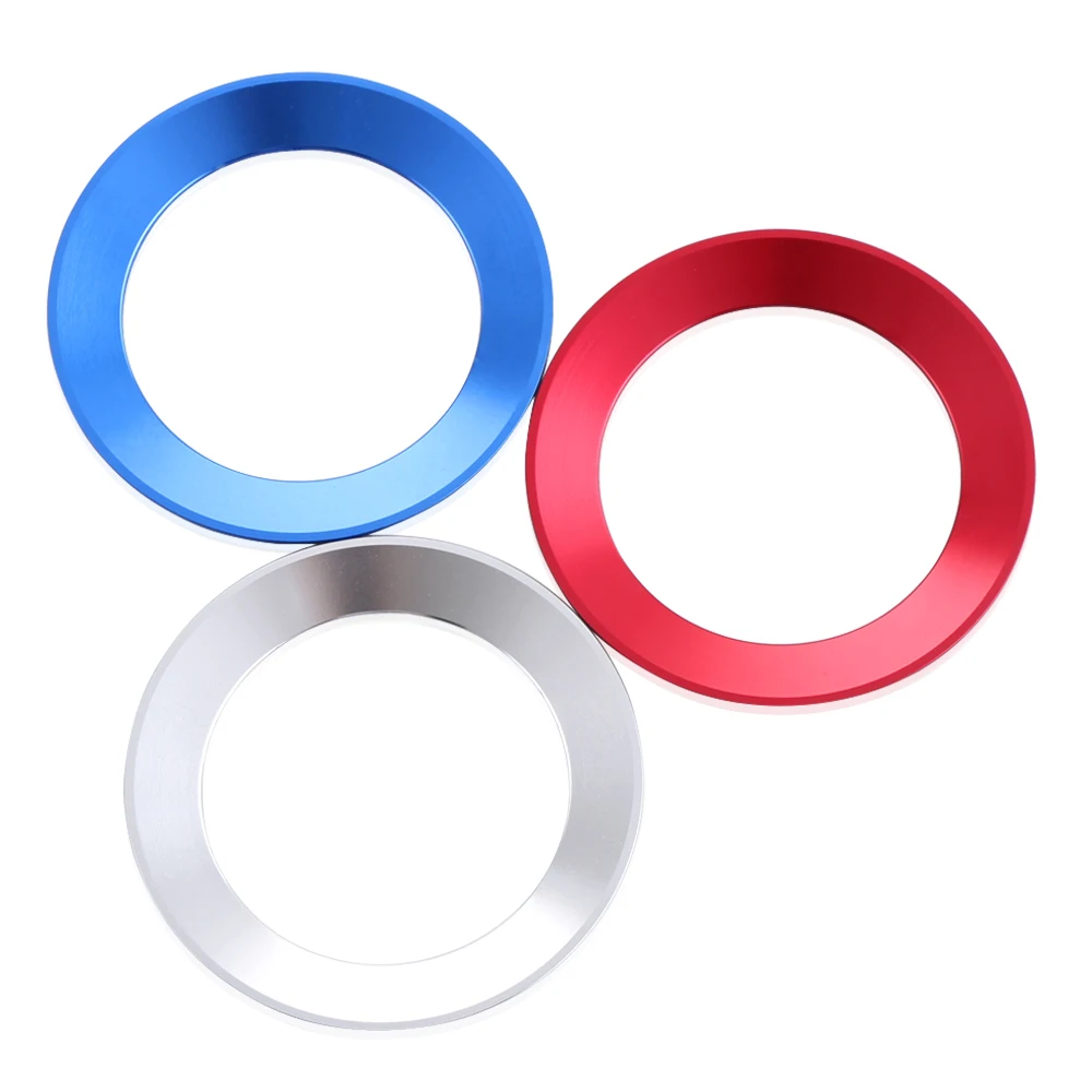 Автомобильный Стайлинг логотипа на рулевом колесе эмблема Кольцо Украшение