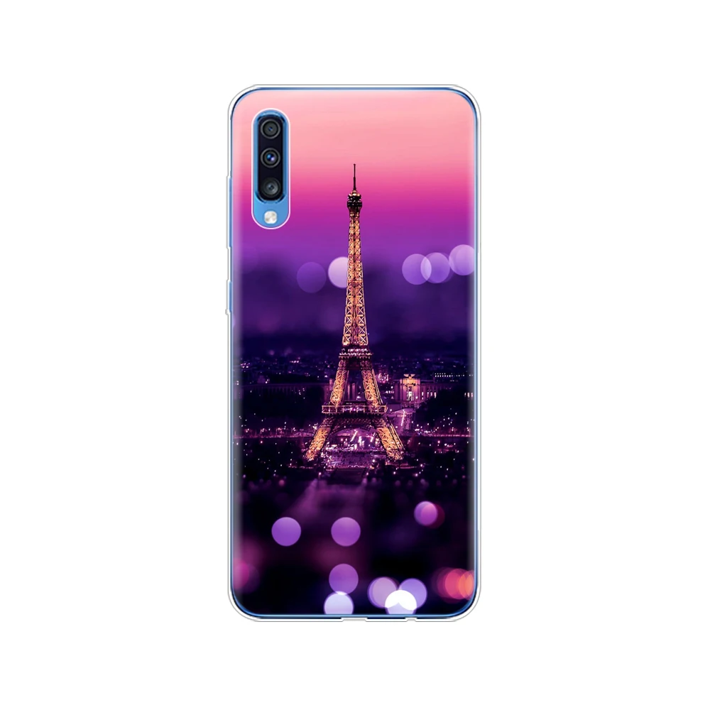 Чехол для Samsung A70 2019 мягкий ТПУ чехол накладка телефона Galaxy силиконовый бампер A 70