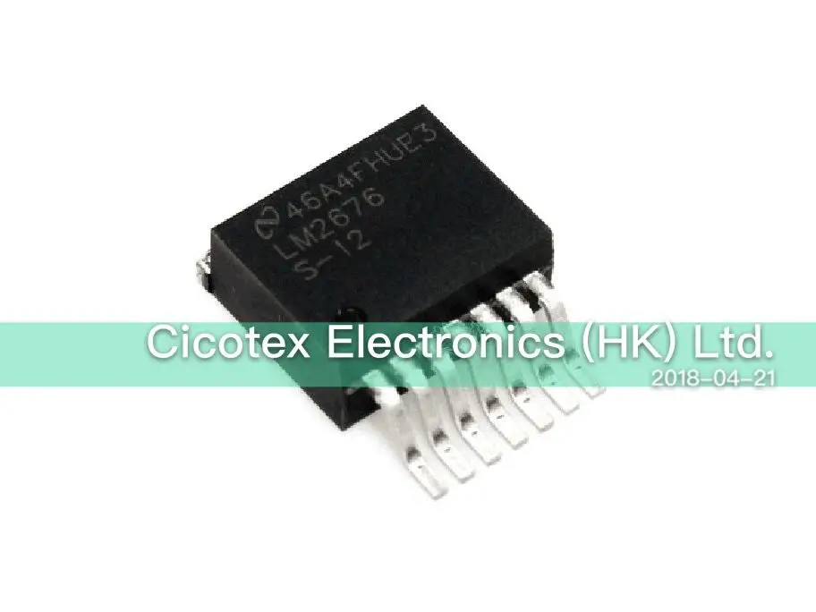 

LM2676SX-12 Фонарь T0263 IC REG BUCK 12V 3A фонарь LM2676 фонарь