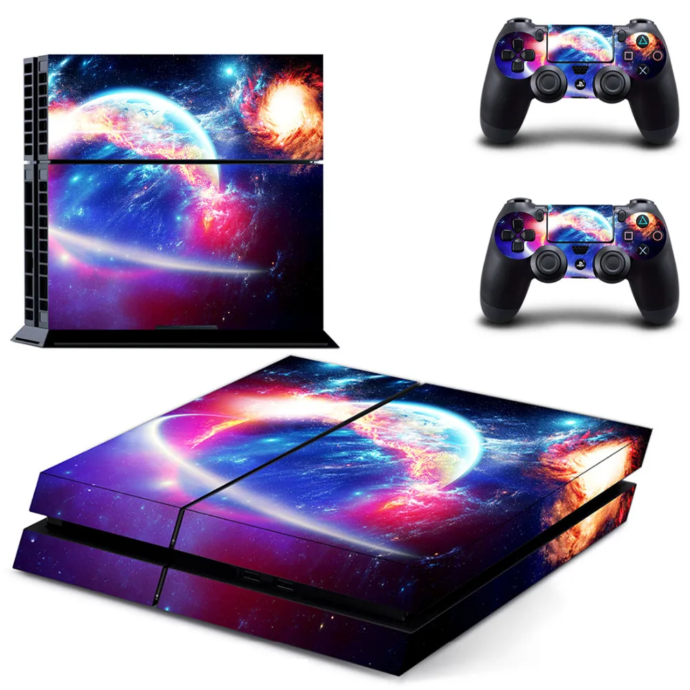 Нестандартная конструкция планета PS4 переводная картинка наклейка для Sony PlayStation 4