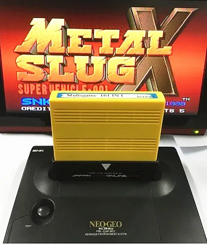 Игровой картридж NEOGEO MVS 161 в 1 для SNK Arcade Machince или AES консоль с адаптером NEO
