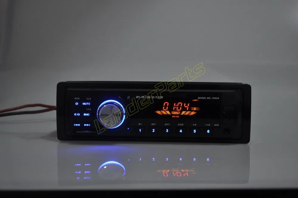 Поступление сезона 2015 г. 12V автомобиль радио плеер FM MP3 автомобильный аудио с
