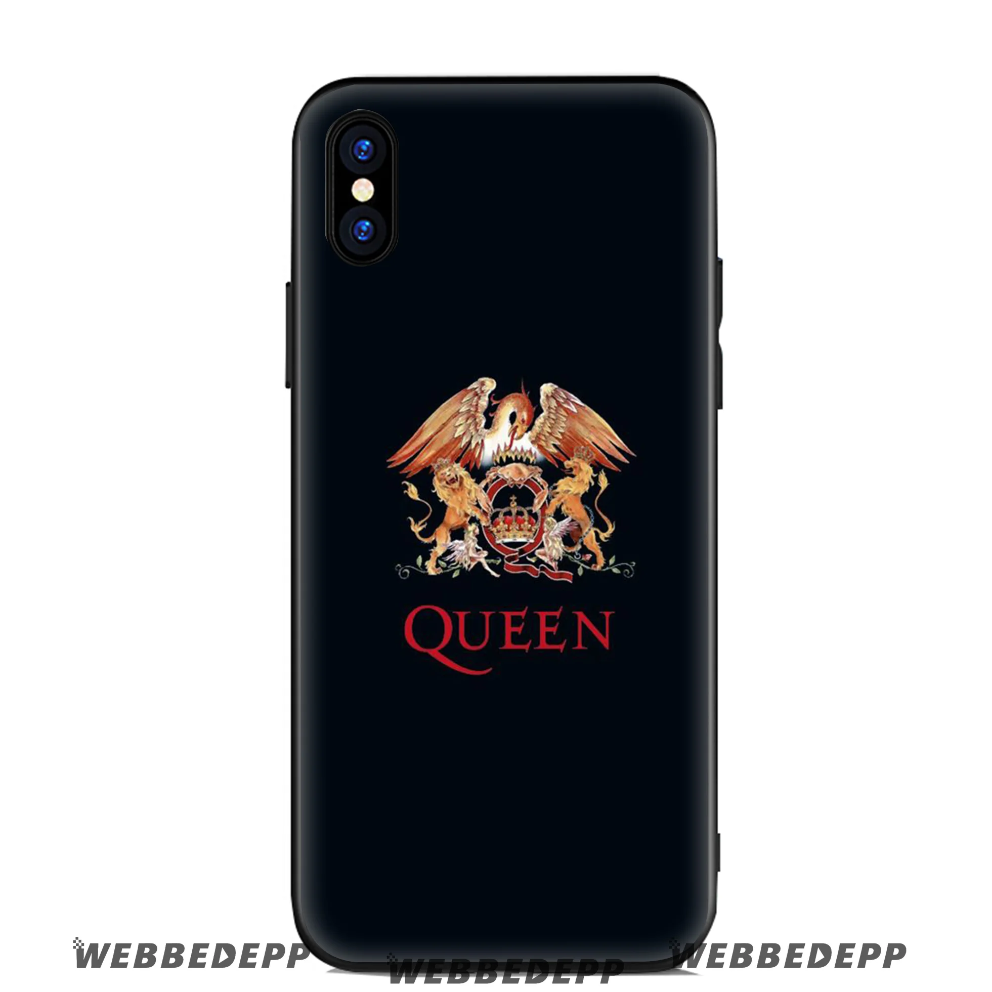 Мягкий силиконовый чехол WEBBEDEPP Queen Bands для Apple iPhone 11 Pro Xr Xs Max X или 10 8 7 6 6S Plus 5 5S SE TPU |