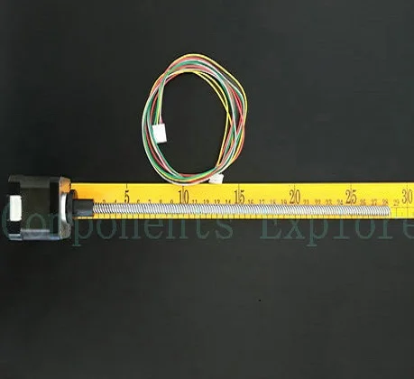 Nema17 линейные шаговые двигатели 280 мм длина Tr8 * 8 Acme Leadscrew с резьбой | Строительство