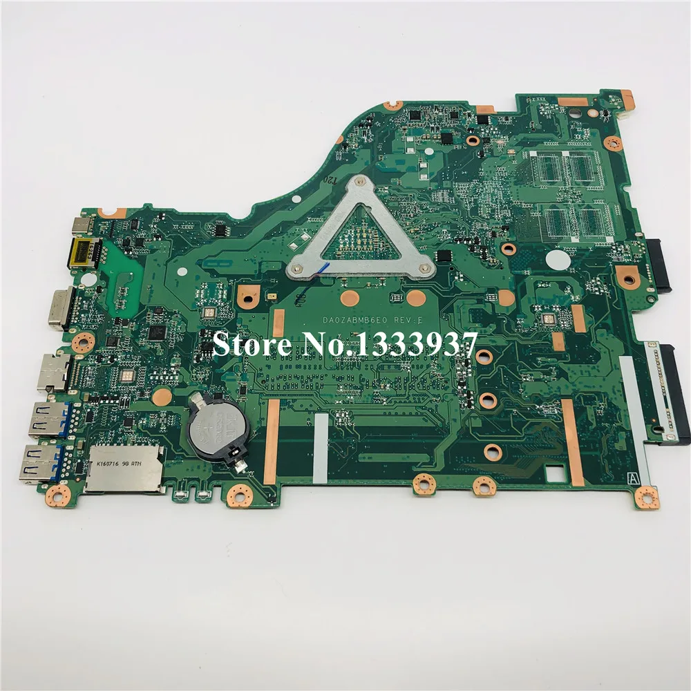 For Acer Aspire E5-523G E5-523 ZAB Laptop Motherboard A6-9210 DA0ZABMB6E0 NB.GDN11.002 NBGDN11002 Mainboard card | Компьютеры и офис