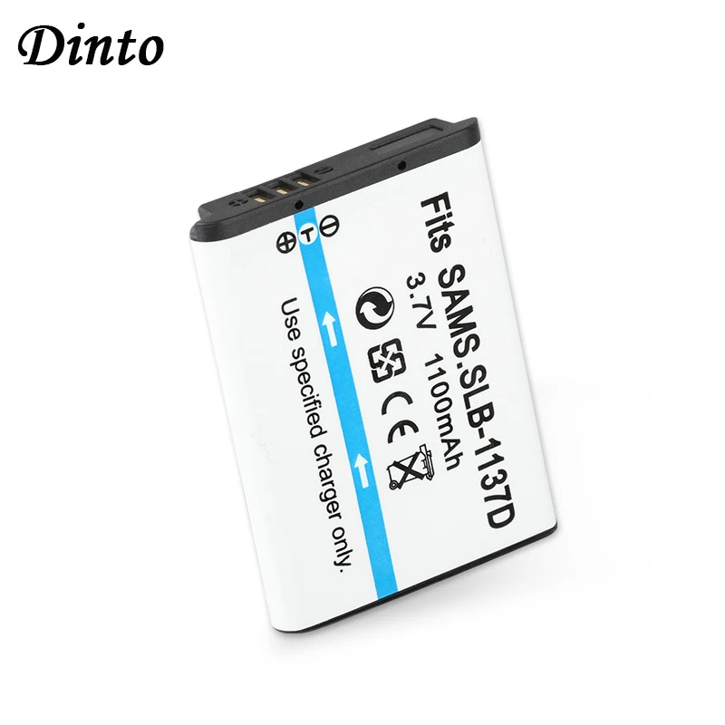 Аккумулятор Dinto 1100 мА · ч 3 7 в SLB-1137D SLB1137D SLB 1137D FNP-60 FNP60 Li-20B Li20B K5000 для цифровой камеры