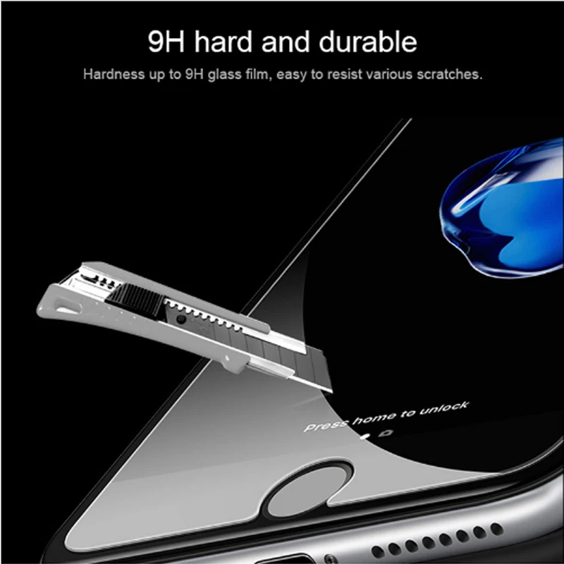 SRLEEKING 2 шт защитное закаленное стекло для iphone 4S 5S 6S 7 8 plus XR Защита экрана XS XMax |