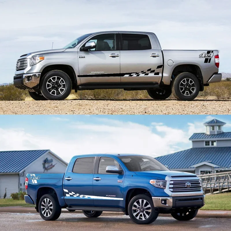 4 шт./комплект наклейки для TOYOTA TUNDRA|Наклейки на автомобиль| |