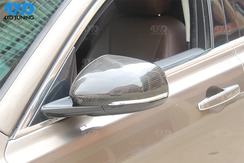 XJ зеркало замены крышки объектива для Jaguar XF XKR XF XK углерода боковые зеркала заднего вида 2011 2012 2013