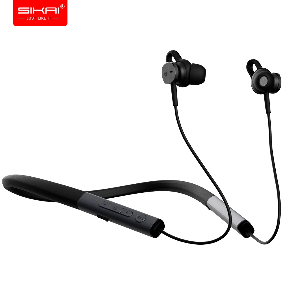Водонепроницаемый IPX5 наушники ANC стерео V4.2 Bluetooth беспроводное соединение с