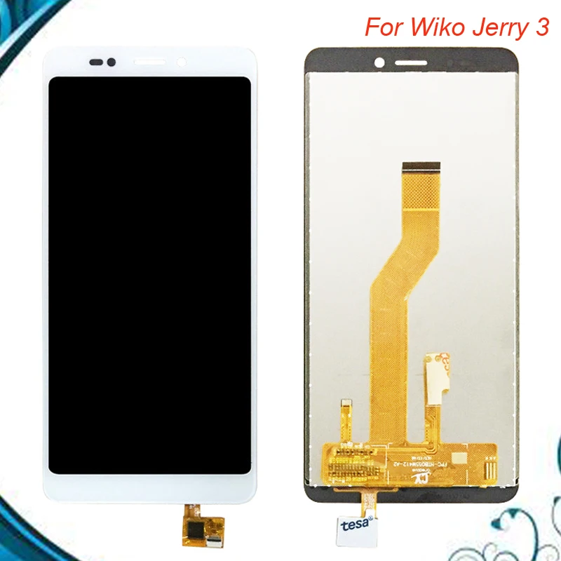100% Протестировано ОК для 5 45 дюймов Wiko Jerry 3 ЖК-дисплей + кодирующий