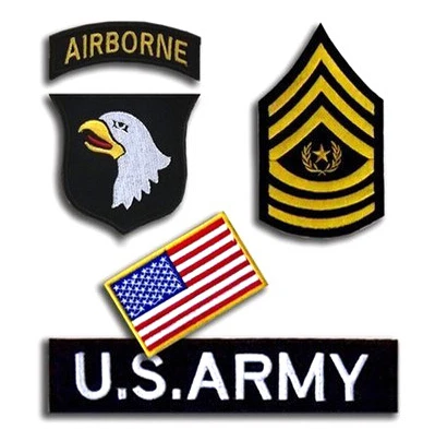 Тактический крючок для вышивания флага армии США и Америки нарукавная нашивка