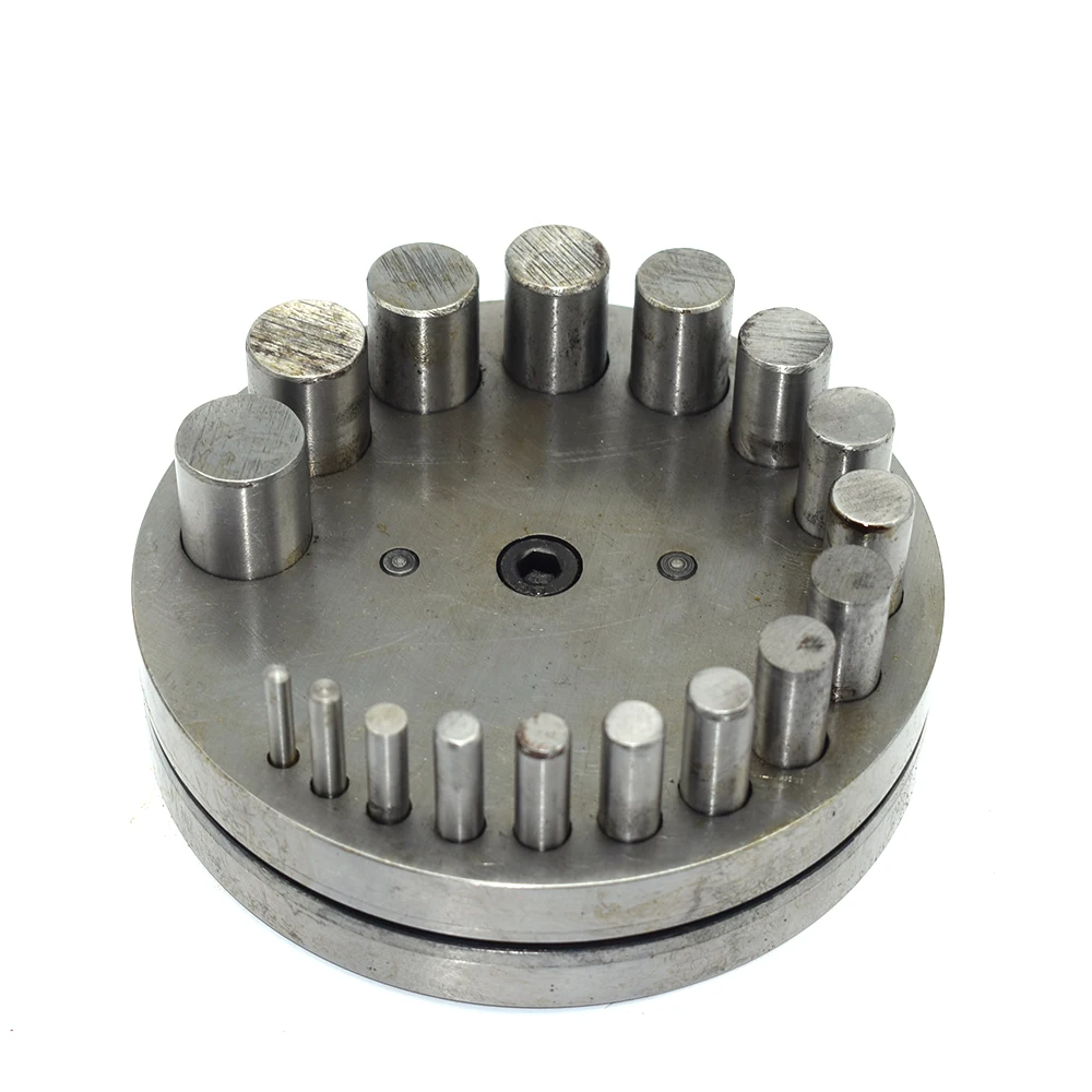 

Jewelry Tool Metal Disc Cutter Set 17PCS Round Cutting Tools 4mm-20mm Cutters