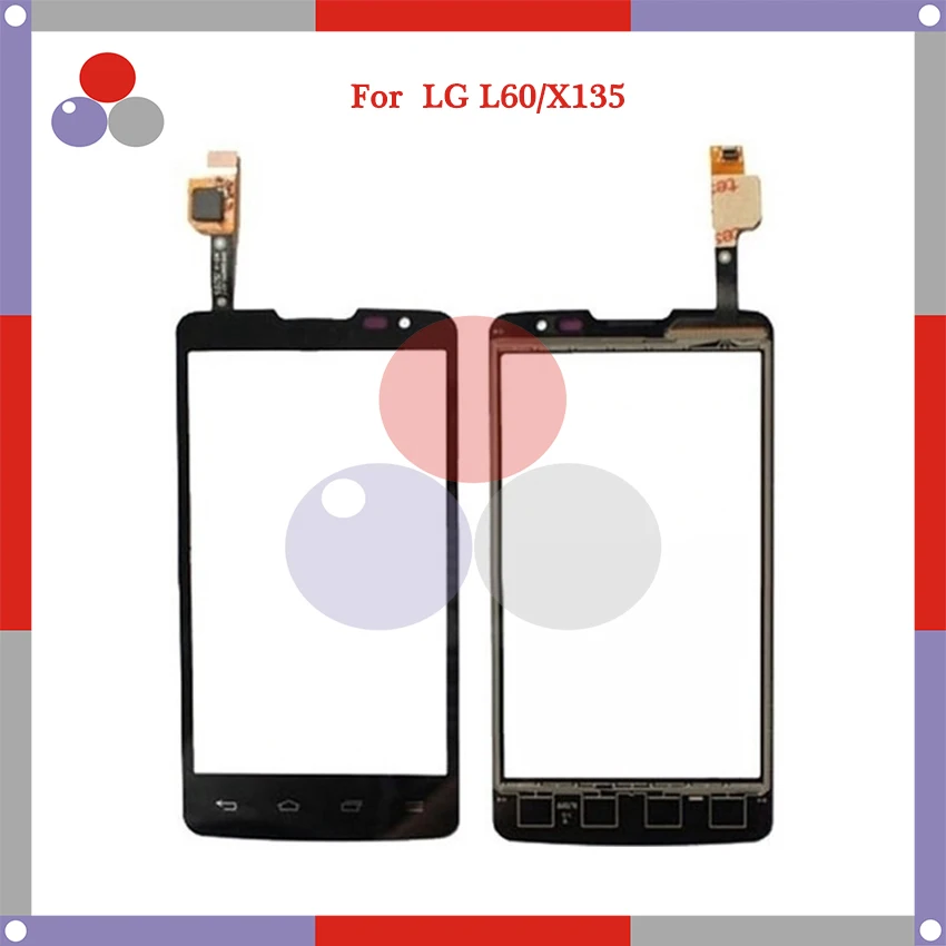 4 3 ''для LG L60 X145 X135 L601 сенсорный экран панель Датчик дигитайзер внешнее стекло