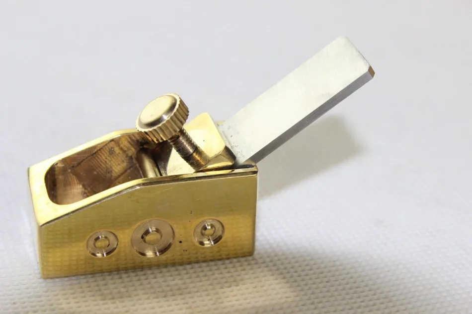 

Violin/Cello maker tools, 1pc new style flat bottom mini brass plane