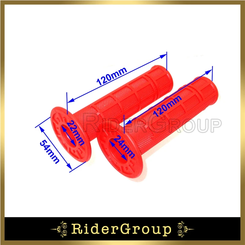 Красные ручки для Honda CRF250R CRF250X CRF450R CR125 CR250 CR500 XR250 XR400 XR650|Руль велосипеда| |