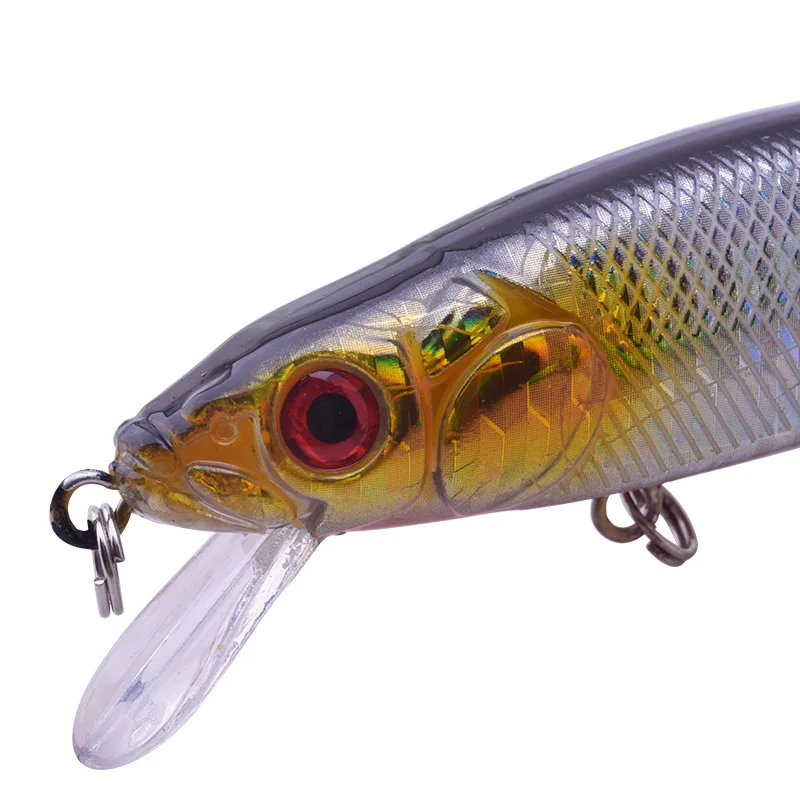 1 шт. 11 5 см 13 г плавающий Minnow приманки для ловли рыбы Jarkbait искусственные Щука pesca